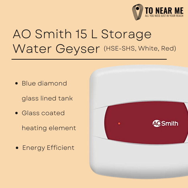 AO Smith 15 L Storage Water Geyser Is Best Of All Time